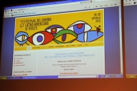 Il logo del XXVII Festival del Cinema Latino-americano